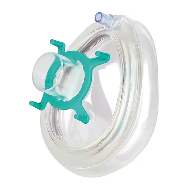 PVC Beatmungsmaske mit Luftwulst