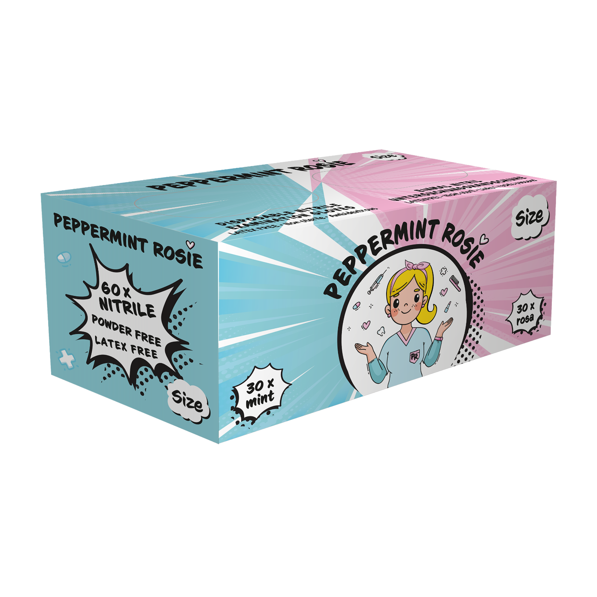 Style Peppermint Rosie, Nitrilhandschuh